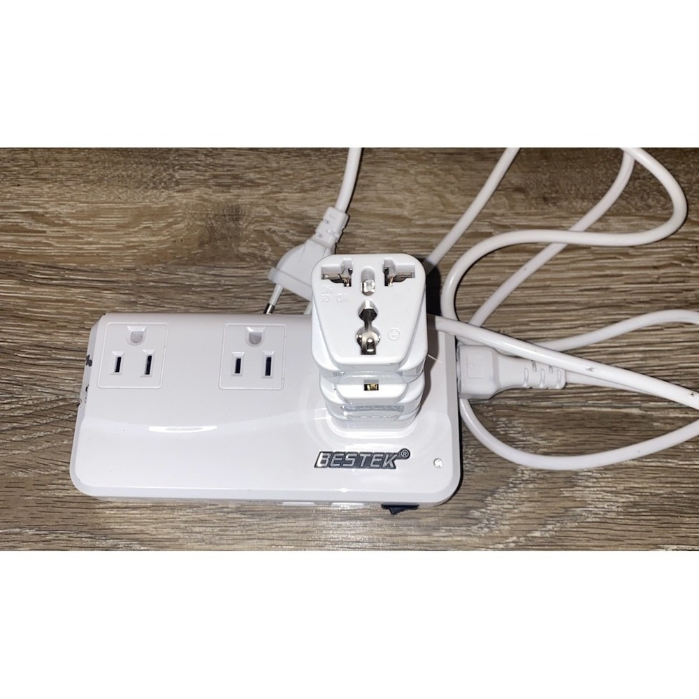 Bestek Universal 200w Travel Power Adapter & Power Converter Model: MRJ201GU